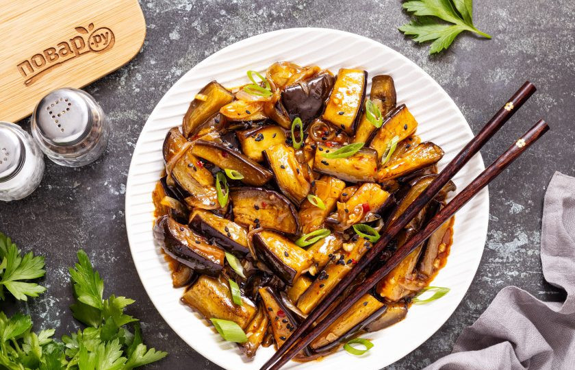 1. Этап. Баклажаны по-сычуаньски: Баклажаны по-сычуаньски готовы, приятного вам аппетита!