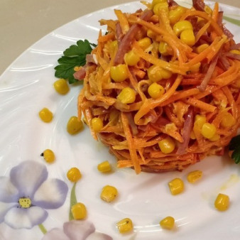 Салат Острые ощущения