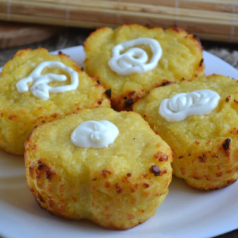 Творожные маффины