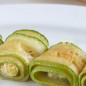 Рулетики из кабачков с курицей Пальчики