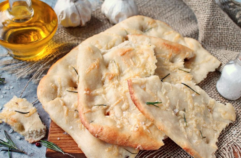 1. Этап. Фокачча с пармезаном и розмарином: Приятного аппетита!