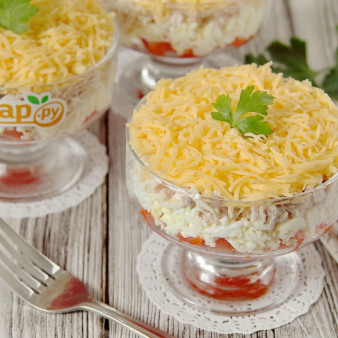 Салат Эдельвейс