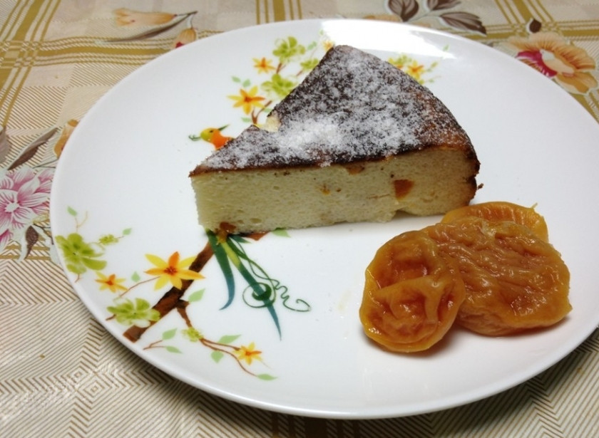 1. Этап. Творожная запеканка Президент: Готовую творожную запеканку 