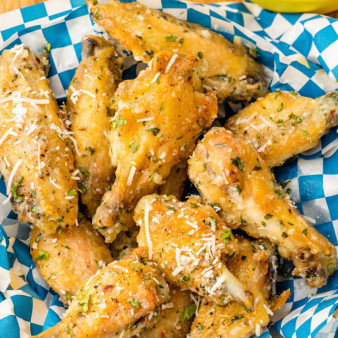 Garlic-Parmesan Wings