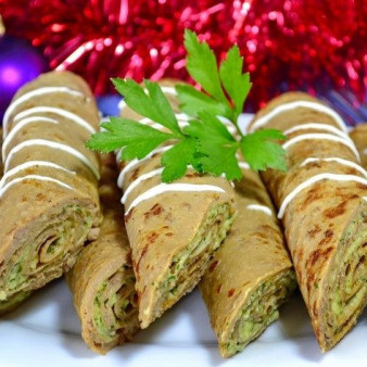 Блинчики из печени говяжьей