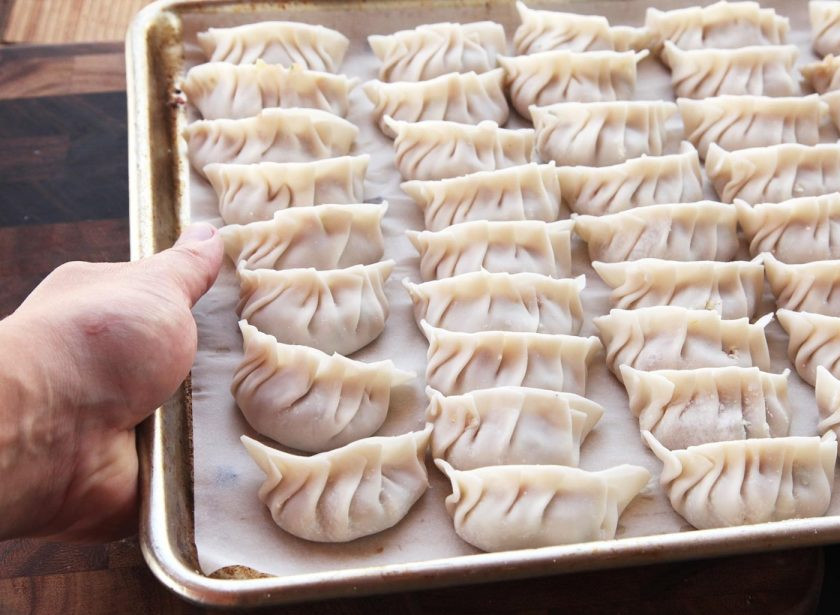 1. Этап. Японские пельмени Гедза со свининой: 8. Вот такие японские пельмени 