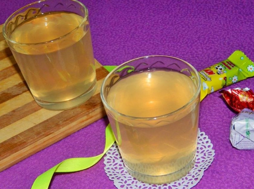 1. Этап. Имбирный чай с яблоками и грушами: Приятного согревающего вечера!