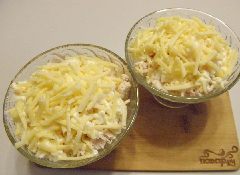 1. Этап. Салат Нежный: 5. Салатик 