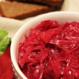 Тушеная капуста по-чешски