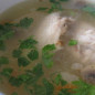 Грибной суп с курицей