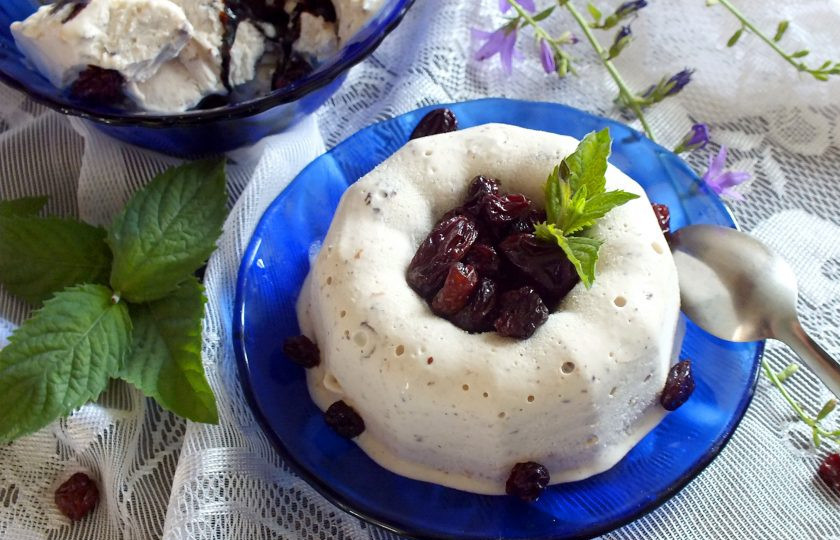 1. Этап. Мороженое с изюмом: Приятного аппетита!