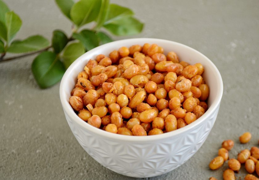 1. Этап. Соевые орехи: Соевые орехи готовы, приятного аппетита!