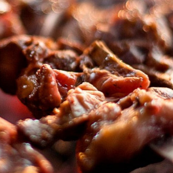 Шашлык из гуся