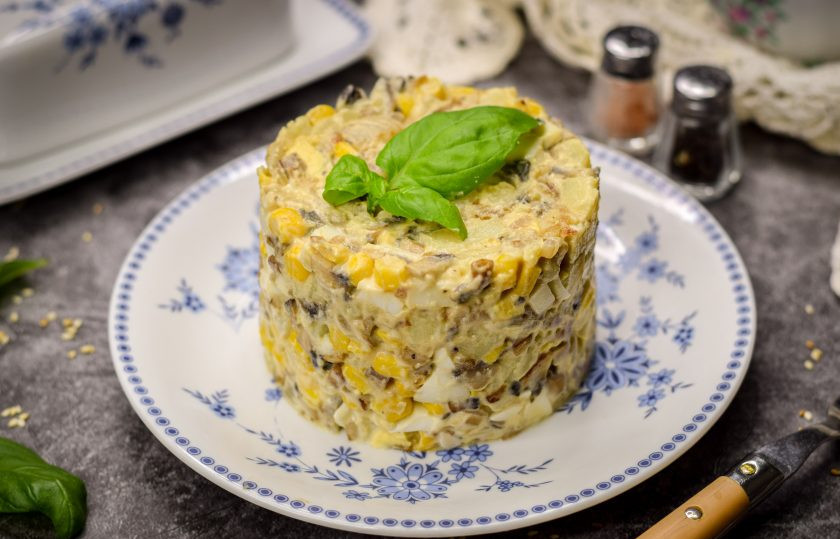 1. Этап. Салат Молдова: Приятного аппетита!