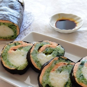 Рулет рыбный с нори