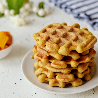 Тыквенные вафли