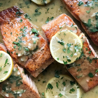 Lemon Glazed Salmon