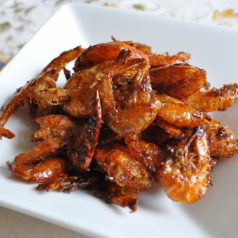 Cушеные креветки