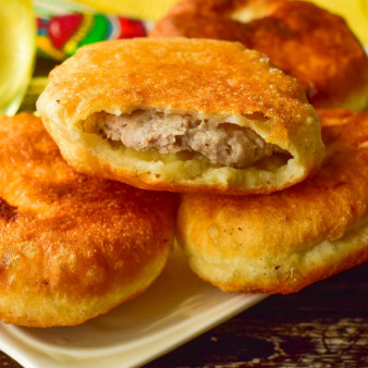 Беляши без яиц