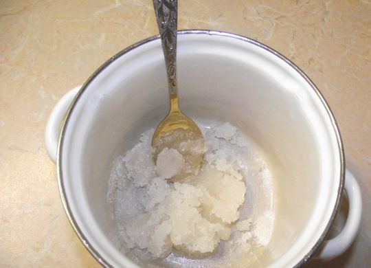 1. Этап. Карамель Петушок: 4. Тщательно перемешайте все еще до того, как отправите вариться.