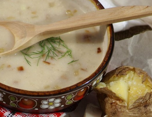 1. Этап. Жур: Готовый жур присыпьте зеленью. Приятного аппетита!