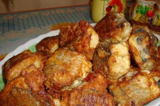 1. Этап. Хек жареный: Обжарьте кусочки рыбы в масле до готовности. Приятного аппетита!