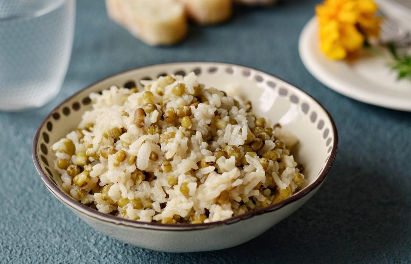 1. Этап. Рис с машем: Маш с рисом готов, приятного аппетита!