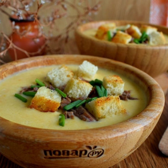 Сырный супчик на скорую руку