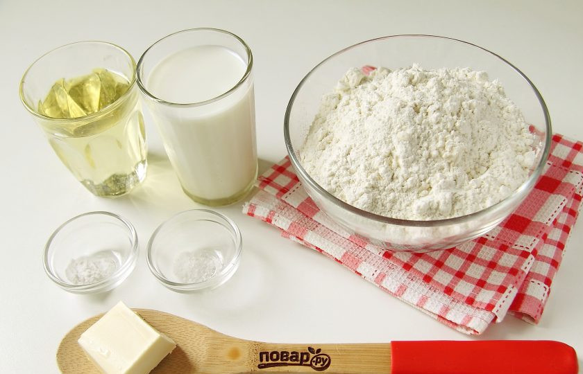 1. Этап. Чельпек: Подготовьте все ингредиенты.