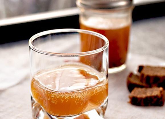 1. Этап. Домашний квас: 4. Вот такой красивый получается квас!