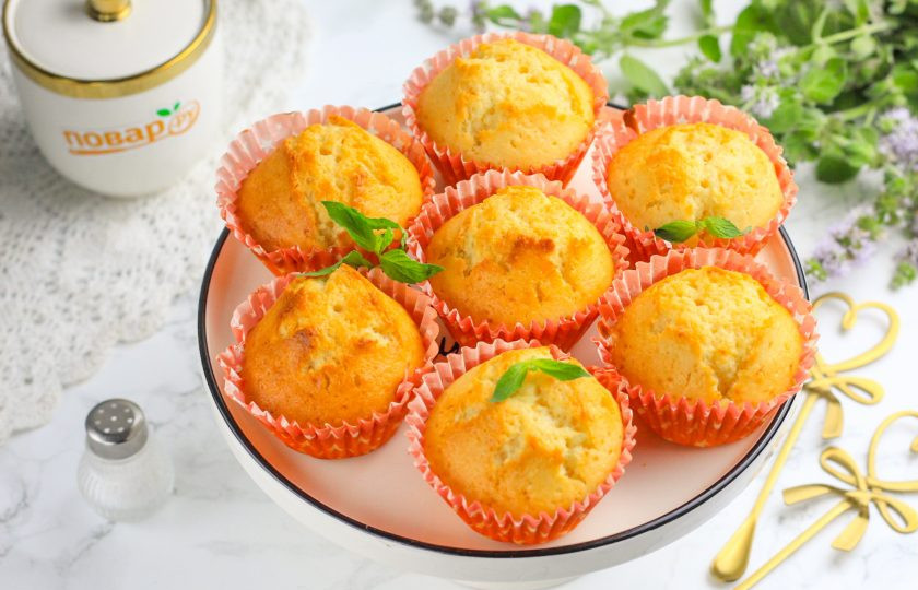 1. Этап. Кокосовые кексы: После чего подайте к столу с различными напитками: чаем, кофе, лимонадом и т.д.