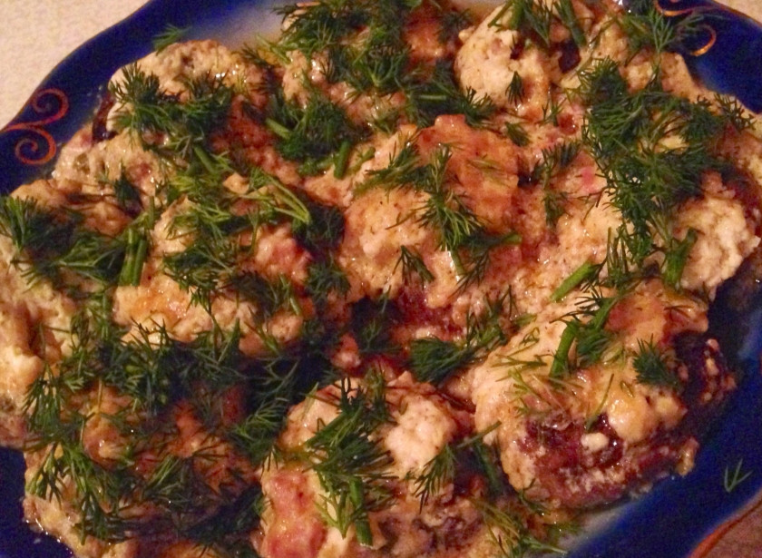 1. Этап. Грибы, фаршированные ветчиной и сыром: 4. В режиме 