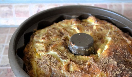 1. Этап. Запеканка Загрушевная: Запекать при 180° в течение 50 минут. Духовку выключить и, открыв дверцу, дать запеканке остыть 20 минут.