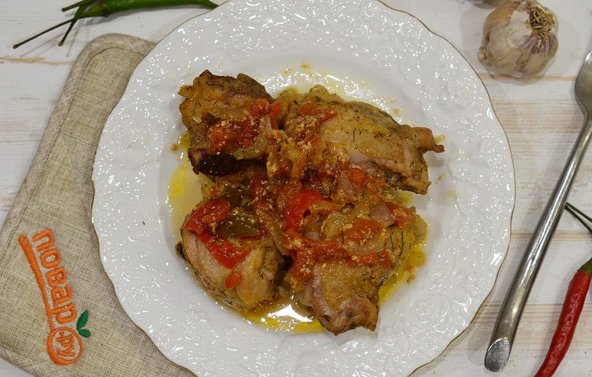 1. Этап. Курица карри Джейми Оливера: 7. Приятного аппетита!