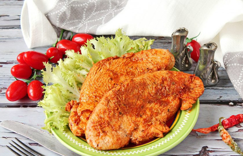 1. Этап. Стейк индейки по-мексикански: Приятного аппетита!