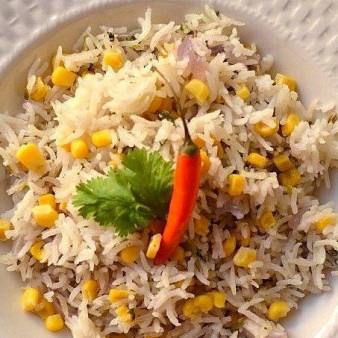 Плов с кукурузой