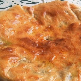Осетинский пирог с зеленью