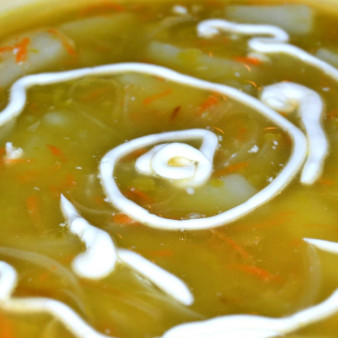 Очень простой гороховый суп