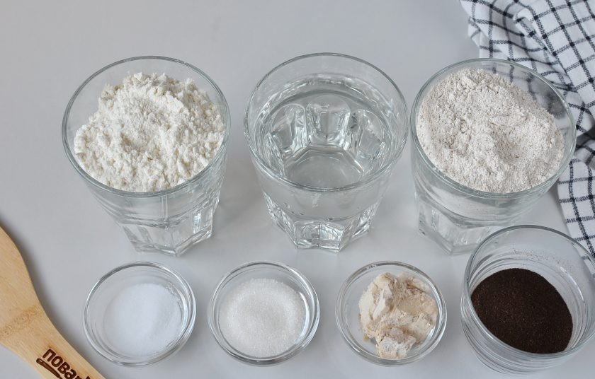 1. Этап. Черный хлеб: Подготовьте ингредиенты. Приступим!