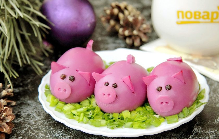 1. Этап. Закуска Поросята: Закуска 