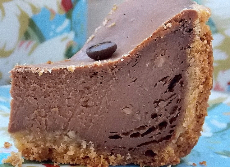 1. Этап. Шоколадный сырник с кофе: Приятного аппетита!