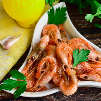 Креветки по-португальски