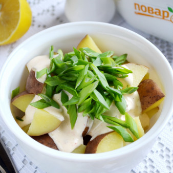 Картофельный салат Баффало