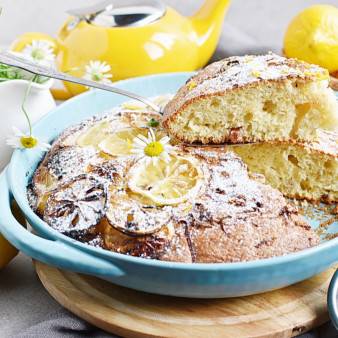 Пирог с лимонной цедрой