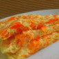 Омлет с сырой морковью