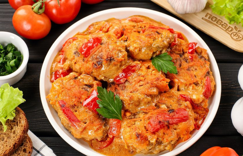 1. Этап. Ленивые голубцы с болгарским перцем: Подавайте блюдо горячим. Приятного аппетита!