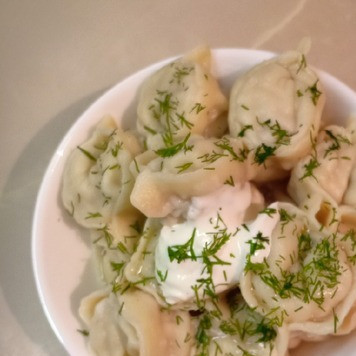 1. Этап. Пельмени рыбные из горбуши: Приятного аппетита!