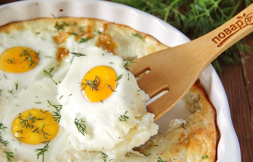 1. Этап. Яйца Пармантье: Приятного аппетита!