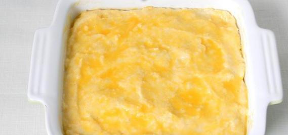 1. Этап. Манный пудинг: Смазываем желтком. Запекаем 30 минут, температура 170 градусов. Даем пудингу остыть и настояться примерно 1 час.