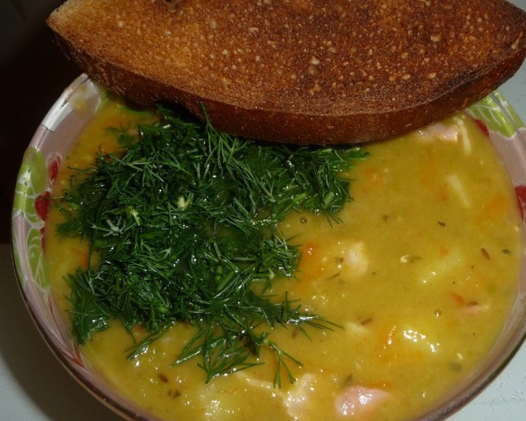 1. Этап. Суп из баранины и гороха: Приятного аппетита!